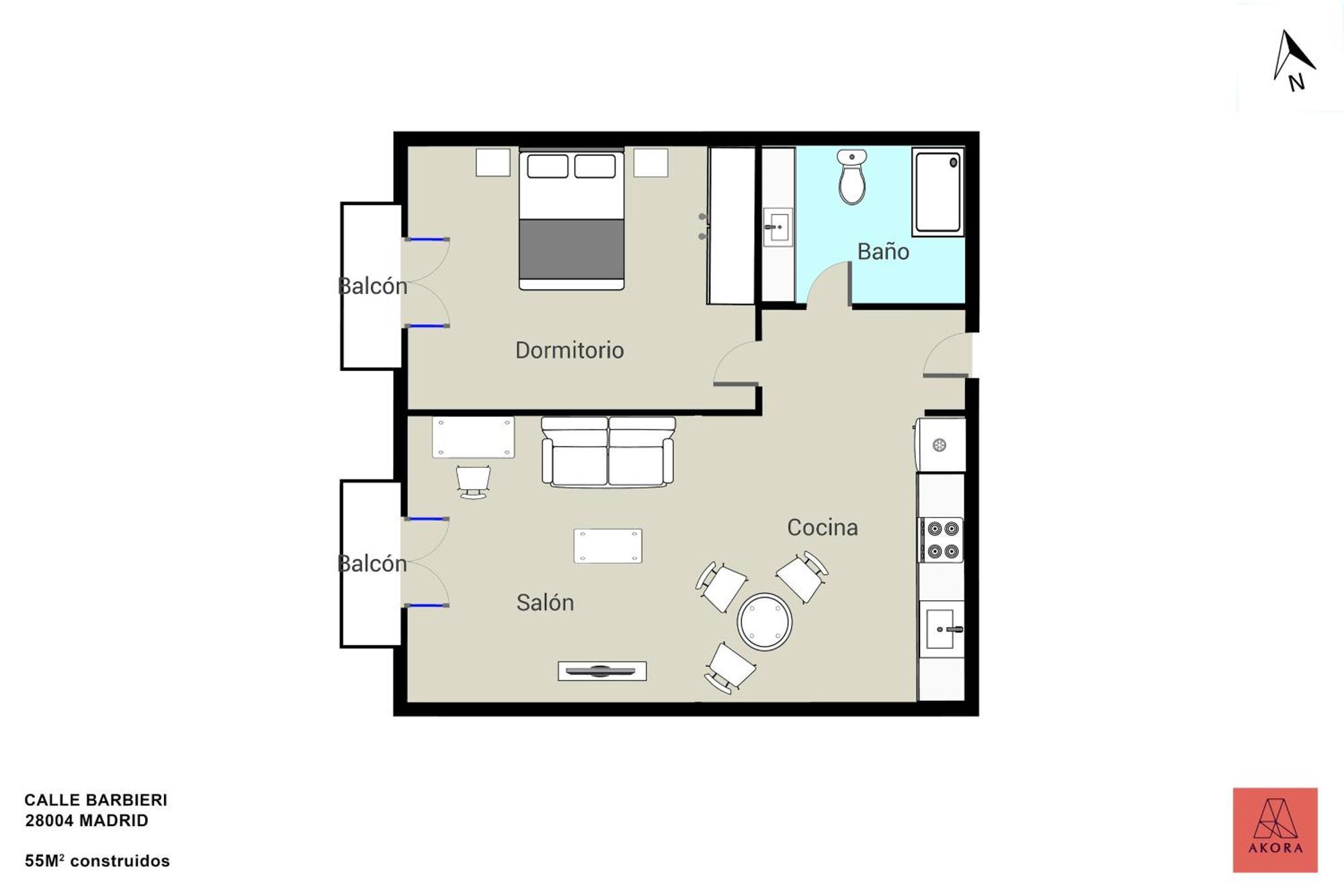 One Bedroom Apartment In Chueca Madrid Exterior photo